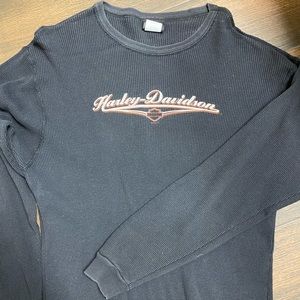 Vintage Harley Davidson Henley